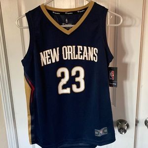 New Orleans basketball jersey/ youth size large.